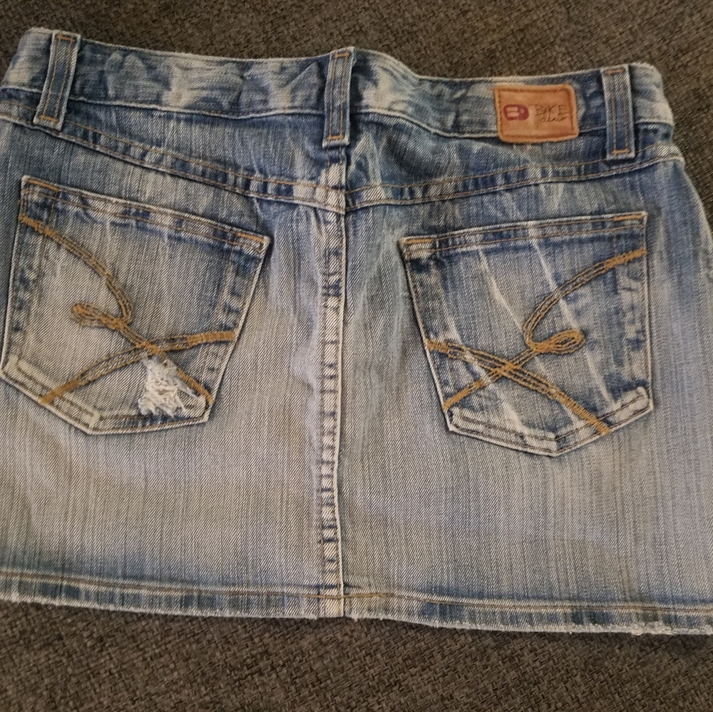 BKE Denim Mini Skirt